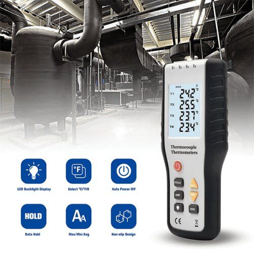 Máy đo nhiệt độ tiếp xúc HTI HT-9815 9 Máy đo nhiệt độ tiếp xúc HTI HT-9815 - Ảnh 6