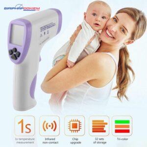 Nhiệt kế điện tử đo trán Hti HT-820D (32 ~ 43 ℃) 7 nhiet ke dien tu do tran hti ht 820d 32 43 hti ht820d 1 23 brqh
