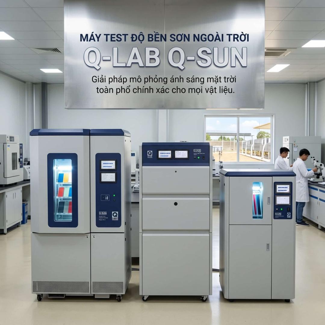 Test Độ Bền Sơn Ngoài Trời Q-LAB: Giải Pháp Tối Ưu Cho Ngành Sơn 15 Máy test độ bền sơn ngoài trời Q-LAB Q-SUN
