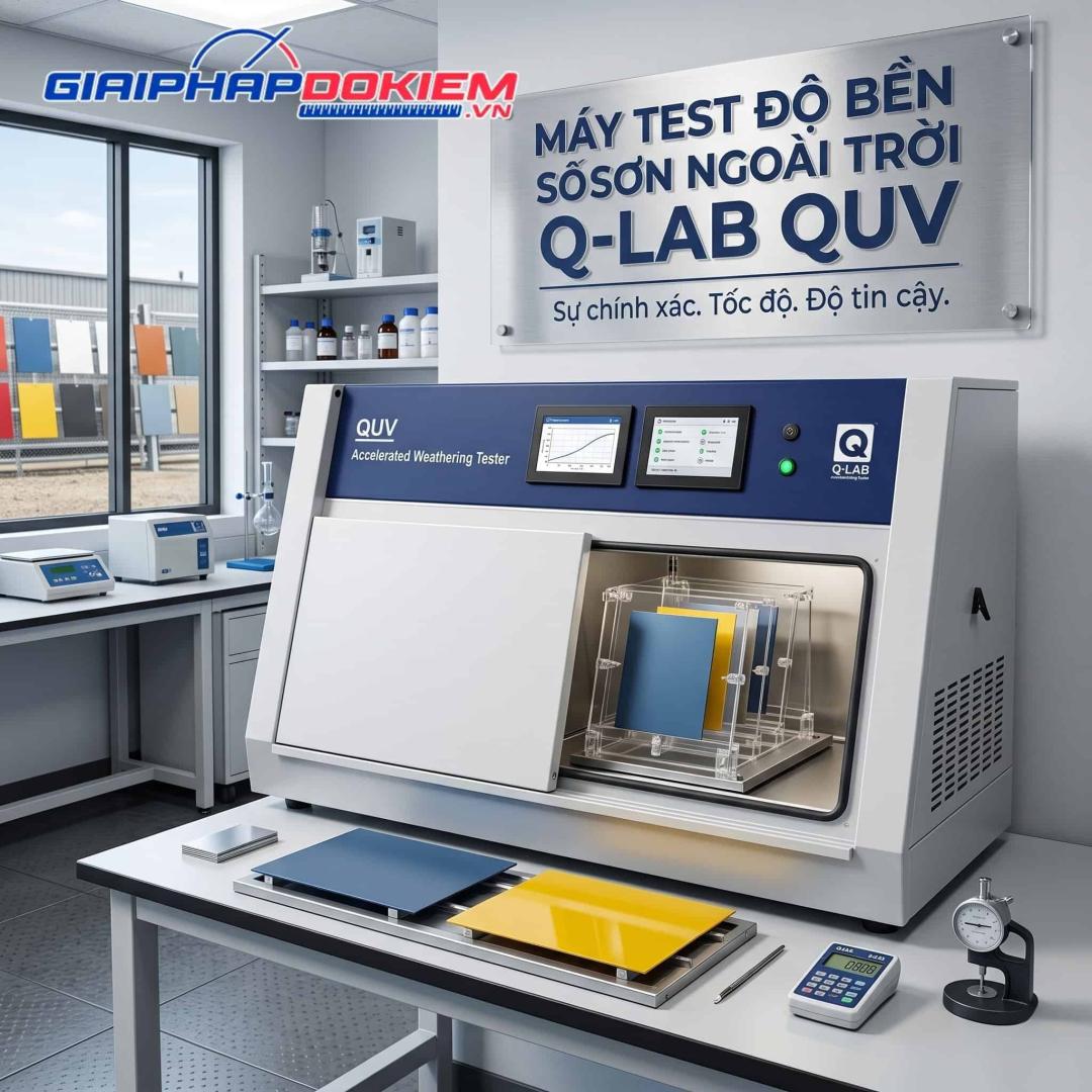 Test Độ Bền Sơn Ngoài Trời Q-LAB: Giải Pháp Tối Ưu Cho Ngành Sơn 13 Máy test độ bền sơn ngoài trời Q-LAB QUV