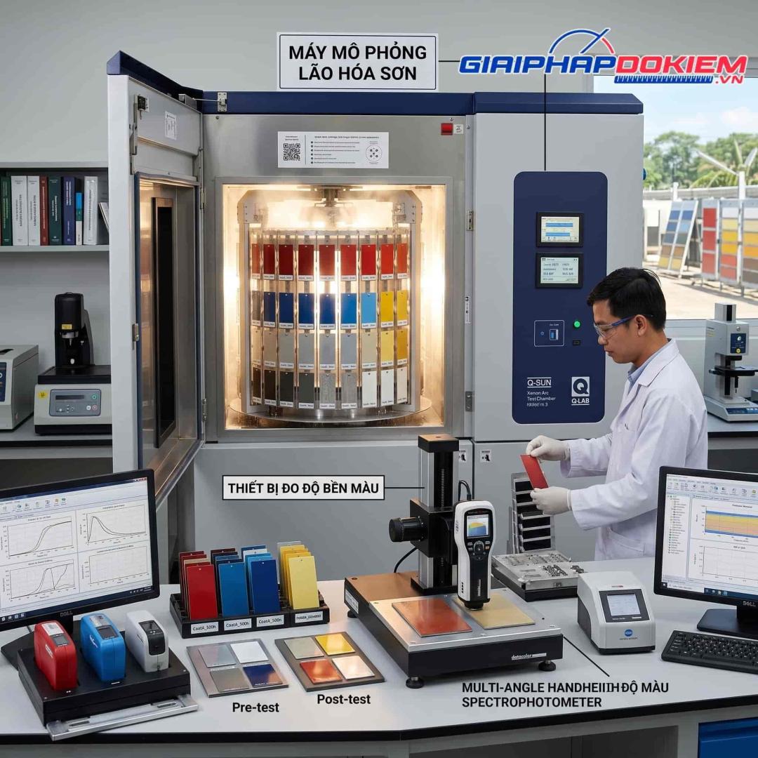 Test Độ Bền Sơn Ngoài Trời Q-LAB: Giải Pháp Tối Ưu Cho Ngành Sơn 19 Ứng dụng của máy test độ bền sơn ngoài trời Q-LAB