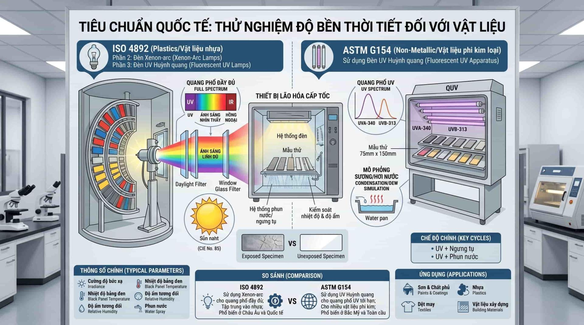 Cách Kiểm Tra Độ Bền Thời Tiết Vật Liệu - Hướng Dẫn Chi Tiết 12 Cách kiểm tra độ bền thời tiết vật liệu