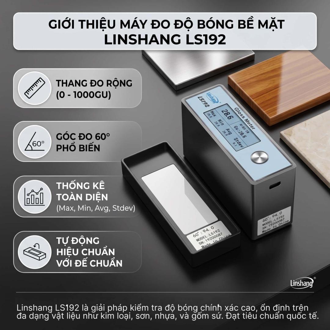Máy đo độ bóng Linshang LS192