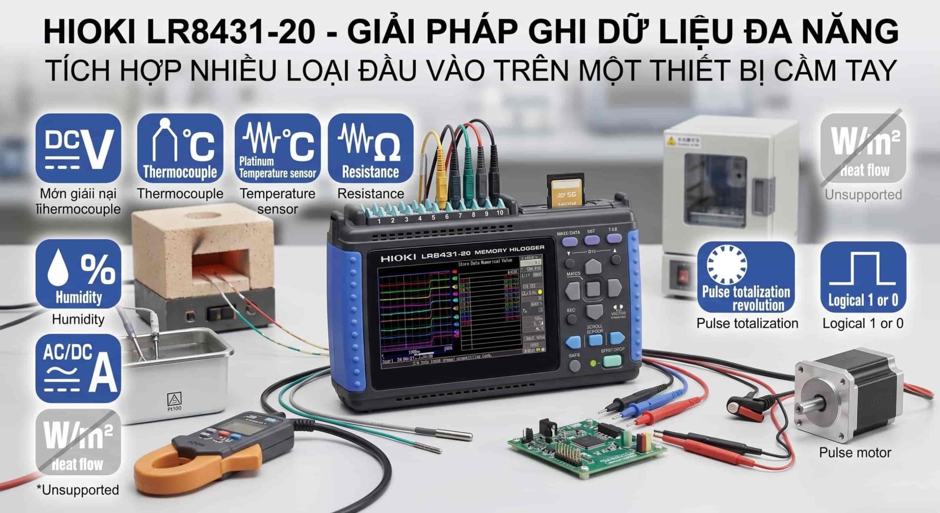 Thiết bị ghi dữ liệu đa năng