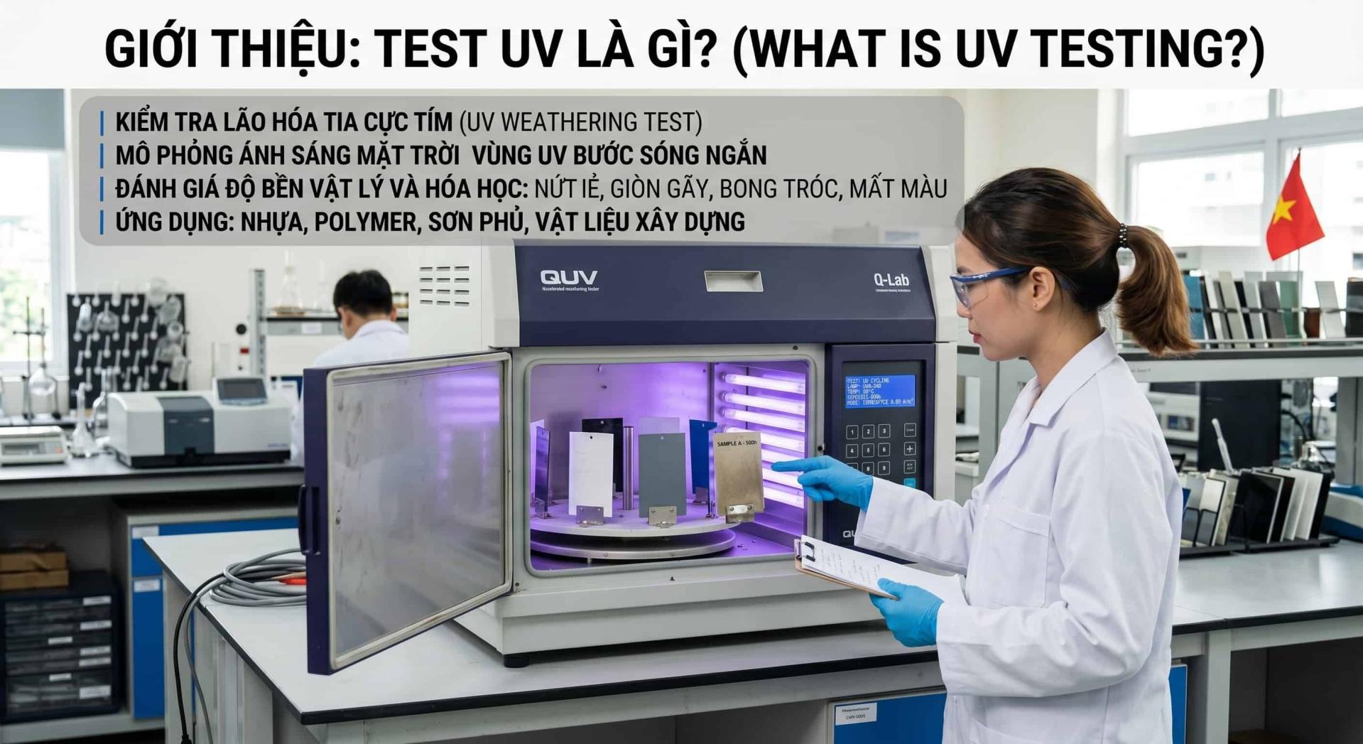So Sánh UV Và Xenon Test Khác Nhau Như Thế Nào? Cách Lựa Chọn 6 So sánh UV và Xenon Test