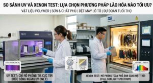 So sánh UV và Xenon Test chi tiết, đầy đủ nhất
