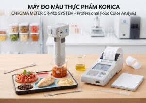 Giới thiệu máy đo màu thực phẩm KONICA