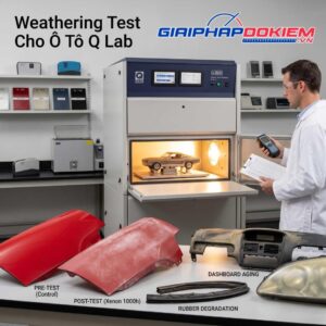 Giới thiệu Weathering Test cho ô tô Q Lab