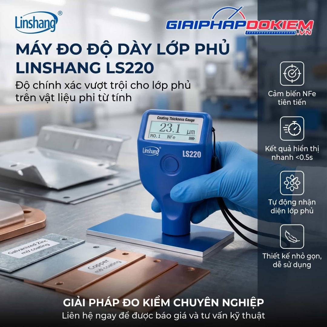 Máy đo độ dày Linshang LS220