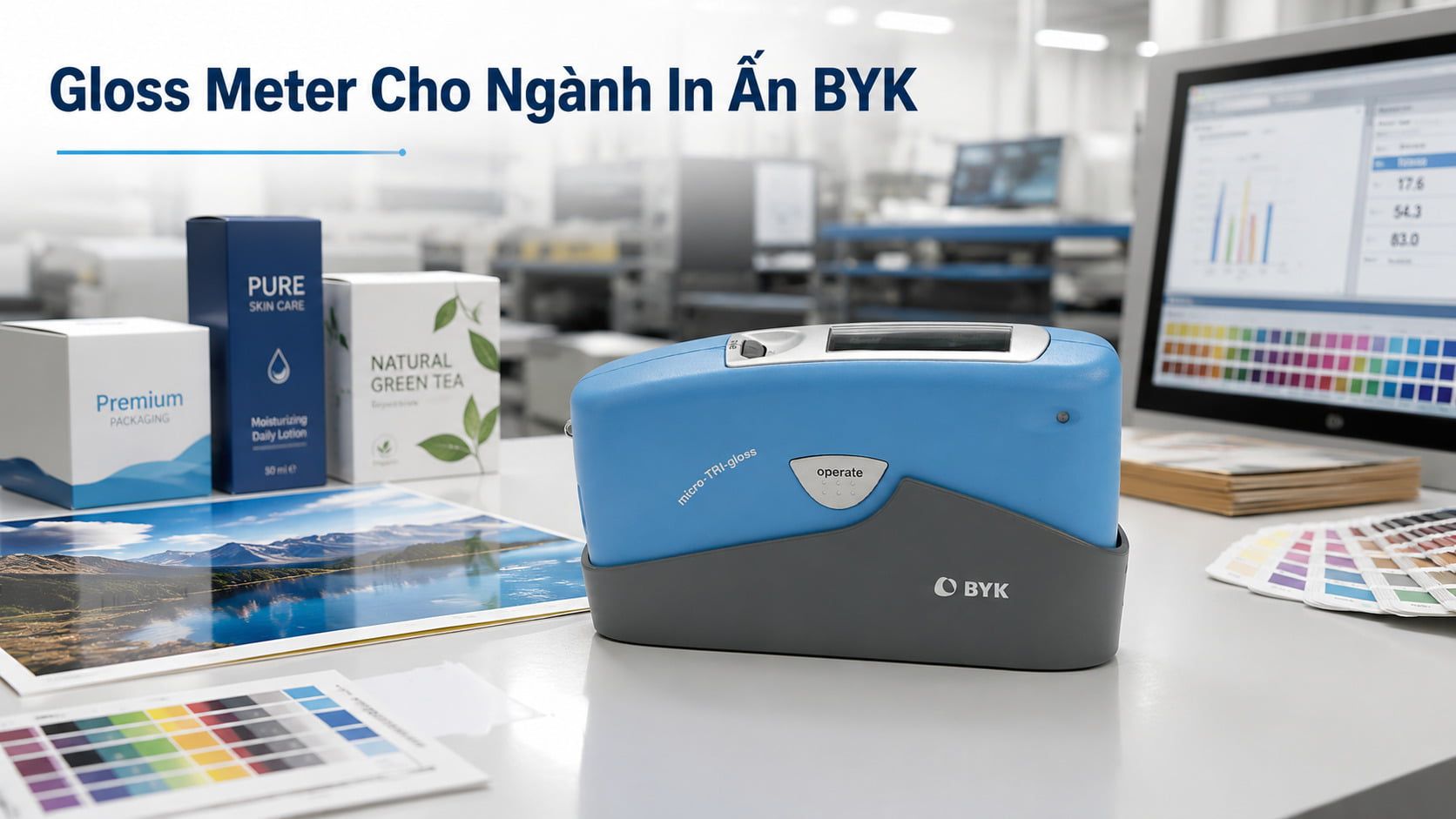 Giới thiệu về gloss meter cho ngành in ấn BYK