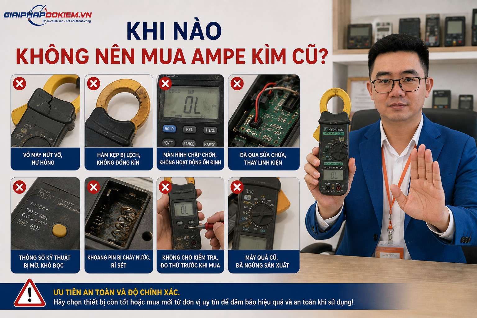 Có Nên Mua Ampe Kìm Cũ Không? Kinh Nghiệm Chọn Mua An Toàn 22 Có nên mua ampe kìm cũ không?