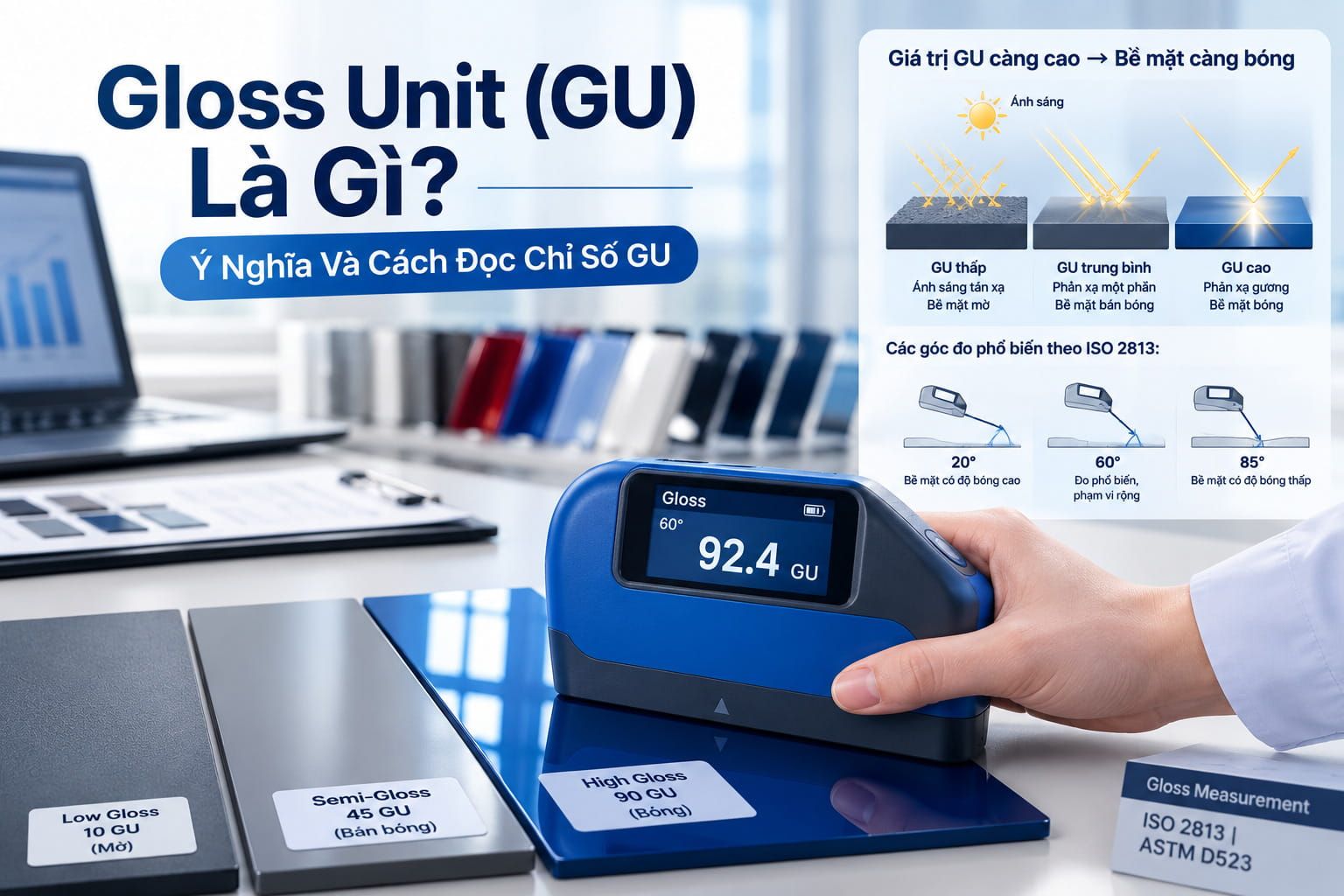 Giới thiệu Gloss Unit (GU) là gì?