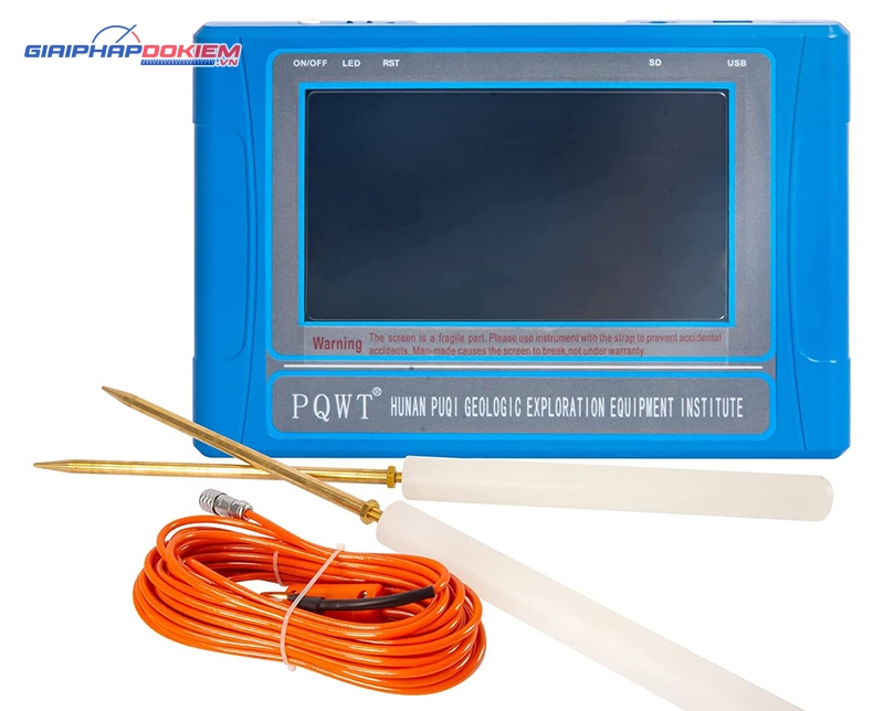 Máy dò nước ngầm lập bản đồ tự động PQWT-TC300 độ sâu 300m 9 Máy dò nước lập bản đồ tự động PQWT-TC300