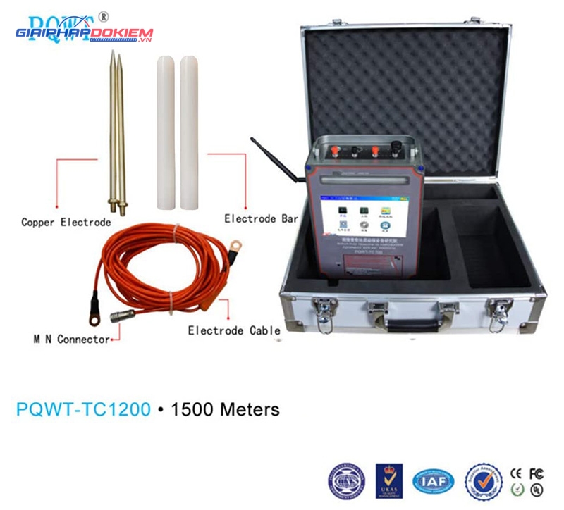 Máy dò nước ngầm PUQI PQWT-TC1200 8 kênh đo 11 Máy dò nước ngầm PUQI PQWT-TC1200 8 kênh đo