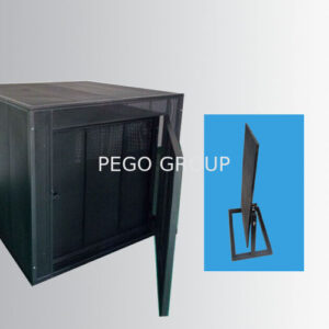 Buồng thử nghiệm nhiệt chống gió IEC60598-1 Annex D kim loại đục lỗ 2 lớp