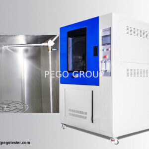 Buồng thử nghiệm phun nước chống thấm IPX3 IPX4 R1 R2 S1 S2 màn hình cảm ứng PLC