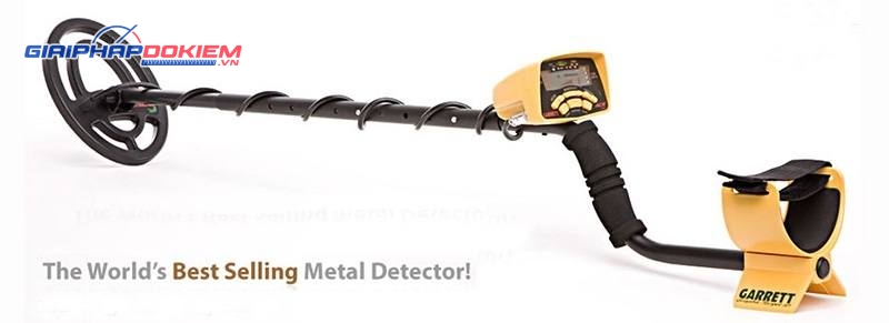 Máy dò kim loại GARRETT-ACE250 xuất xứ Mỹ 10 Cây rà kim loại dưới đất GARRETT-ACE250 của Mỹ