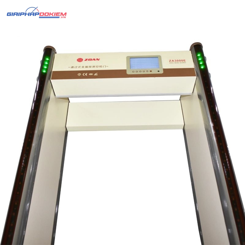 Cổng dò kim loại Zoan ZA-3000E 33 vùng phát hiện 11 Cổng dò kim loại Zoan ZA-3000E được ứng dụng trong nhiều lĩnh vực