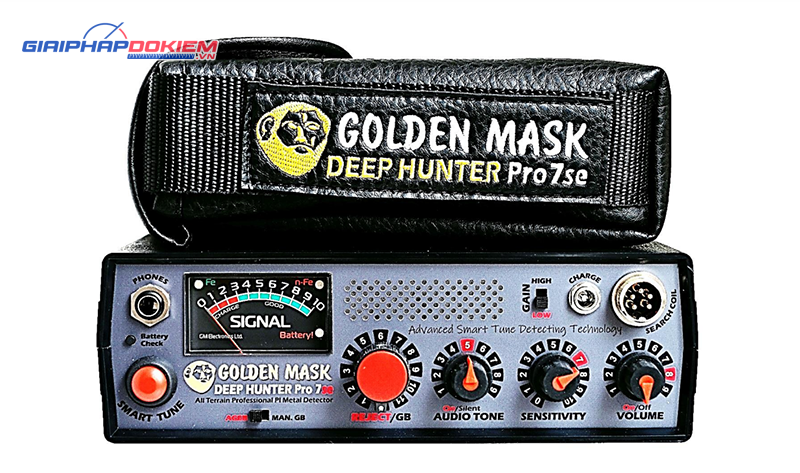Máy dò kim loại cảm ứng xung Golden Mask Deep Hunter Pro 7se 5 Máy dò kim loại cảm ứng xung Golden Mask Deep Hunter Pro 7se