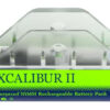 Pin máy dò Excalibur II