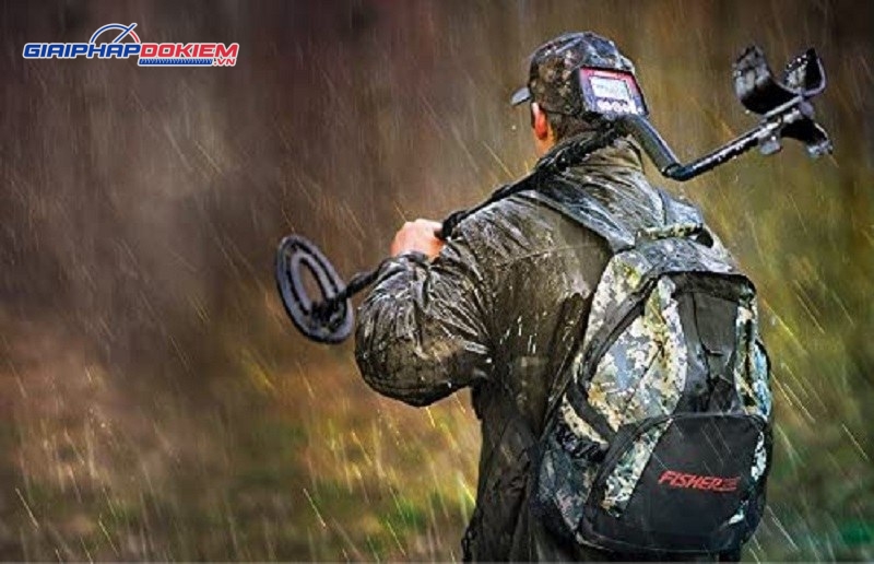 Máy dò kim loại Fisher F44 đa năng chống chịu thời tiết 7 Máy dò kim loại F44, xuất xứ Mỹ rất được yêu thích