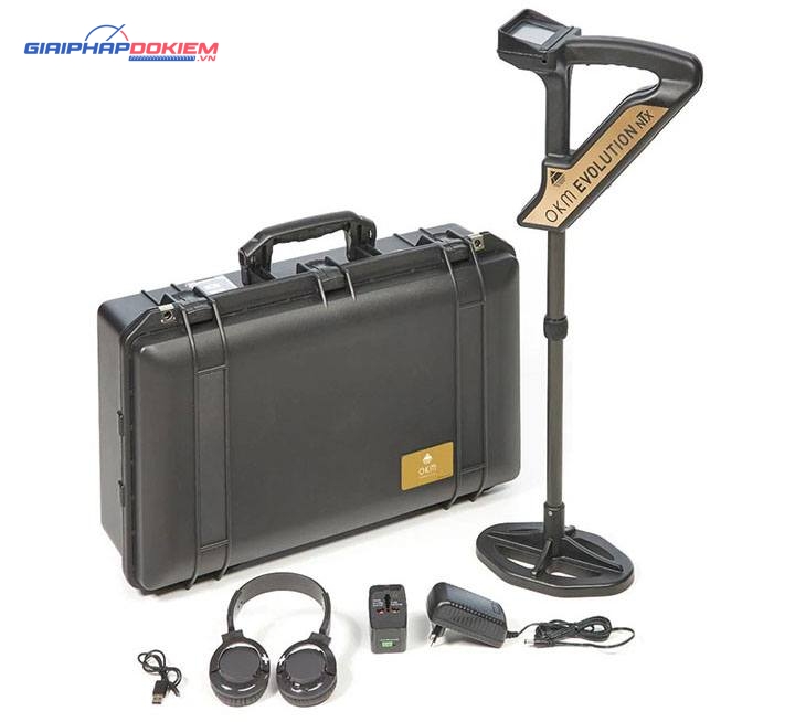 Máy dò kim loại 3D OKM Evolution NTX - Độ sâu phát hiện 8m 12 Máy dò kim loại 3D OKM Evolution NTX