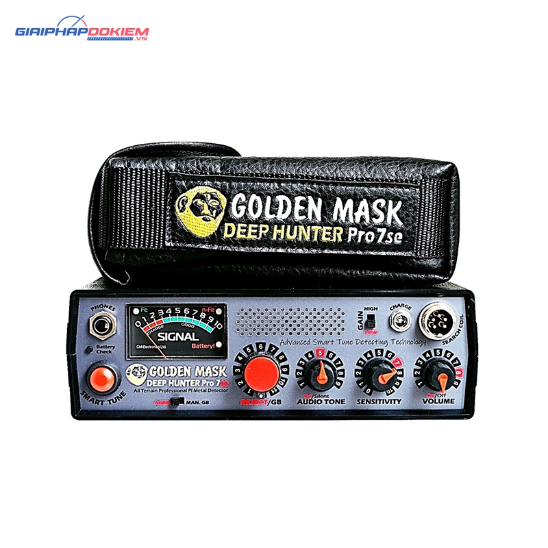 Máy dò kim loại cảm ứng xung Golden Mask Deep Hunter Pro 7se 2 Máy dò kim loại cảm ứng xung Golden Mask Deep Hunter Pro 7se