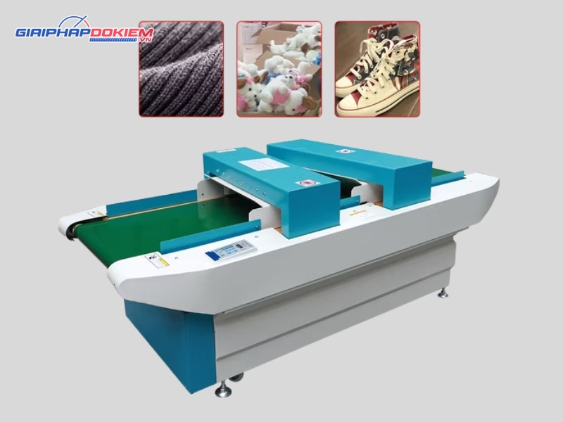 Máy dò kim hai đầu dò ngành may mặc CQ-803 5 Máy dò CQ-803 được ứng dụng rộng rãi trong ngành công nghiệp may mặc