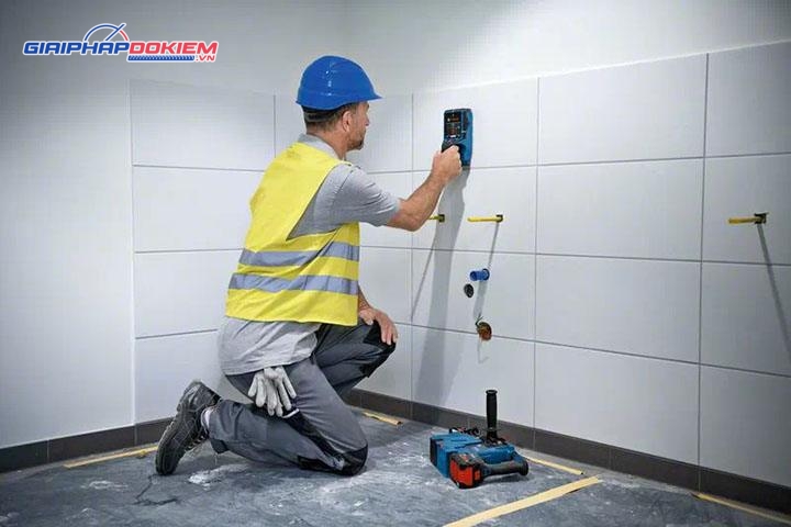 Máy dò đa năng Bosch D-tect 200 C độ sâu phát hiện 200mm 9 Máy dò đa năng dò kim loại, phát hiện rò rỉ Bosch D-tect 200 C