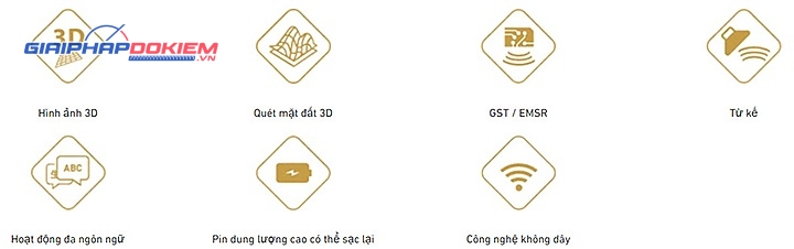 Máy dò kim loại 3D OKM Fusion Light 14 Máy dò kim loại 3D OKM Fusion Light