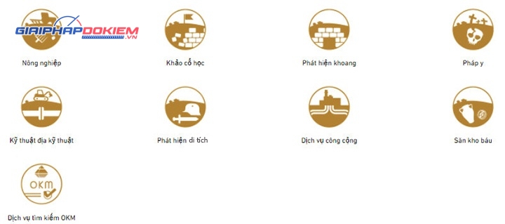 Máy quét radar xuyên đất OKM Gepard GPR độ sâu 40m 15 Khả năng phát hiện đa dạng cấu trúc ngầm của OKM Gepard GPR 3D