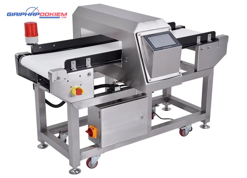 Máy dò kim loại băng tải thực phẩm CQ910K 12 Máy dò kim loại băng tải thực phẩm CQ910K dò nhanh, chính xác