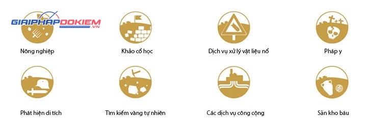 Máy dò kim loại cảm ứng xung Pulse Nova độ sâu phát hiện 3m 19 Ứng dụng thực tế của máy dò kim loại cảm ứng xung Pulse Nova