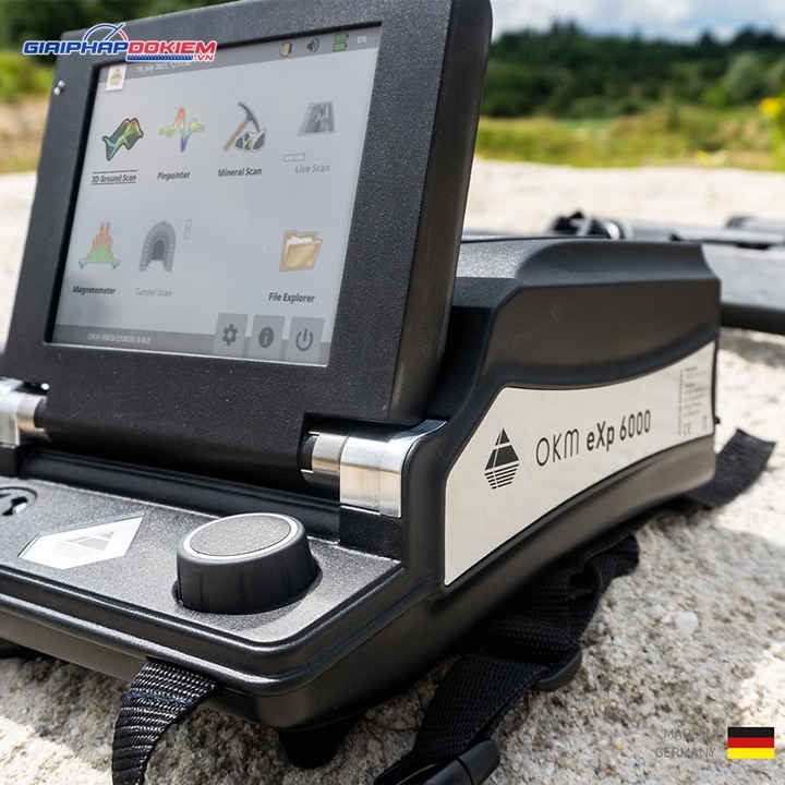 Máy dò kim loại 3D OKM eXp 6000 Professional 16 Tùy chọn chế độ hoạt động trên OKM eXp 6000 Professional