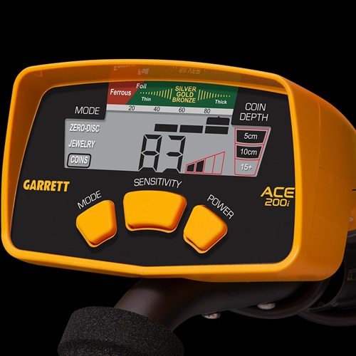 Máy dò kim loại dưới lòng đất Garrett ACE 200i 6 Máy dò kim loại dưới lòng đất Garrett ACE 200i - Ảnh 2