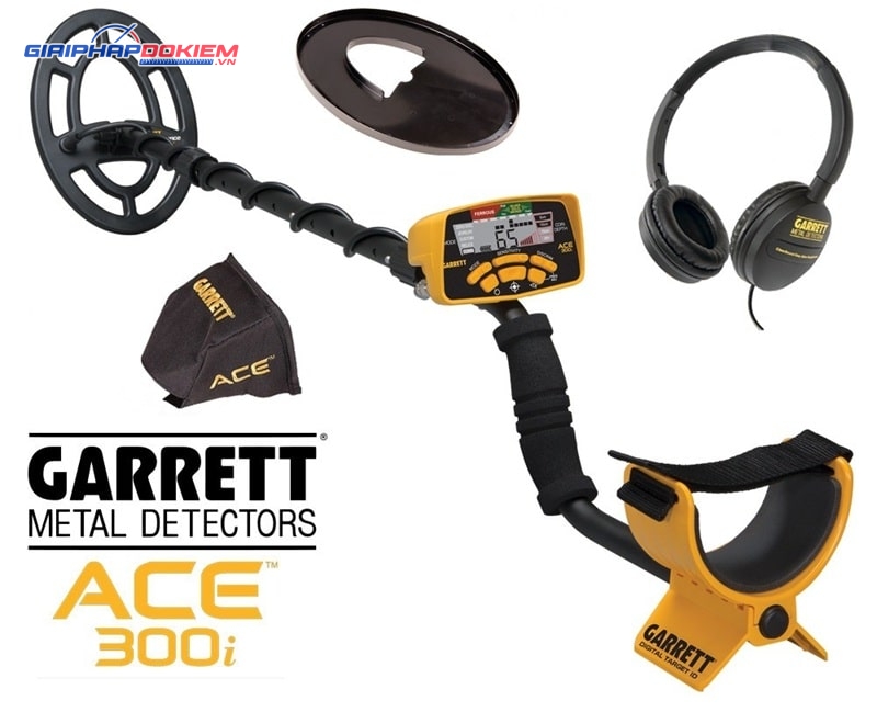 Máy dò kim loại dưới lòng đất Garrett ACE 300i tần số 8 kHz 17 Bộ sản phẩm máy dò kim loại dưới lòng đất Garrett ACE 300i