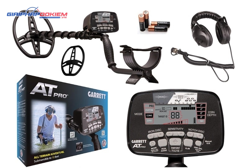 Máy dò kim loại dưới lòng đất Garrett AT Pro 6 Máy dò kim loại dưới lòng đất Garrett AT Pro - Ảnh 2