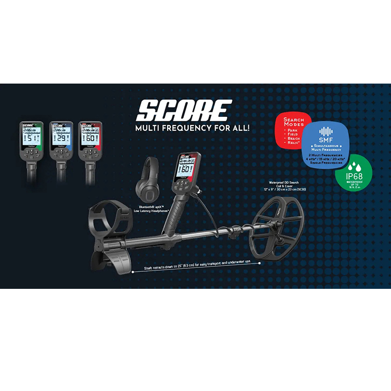 Máy dò kim loại dưới lòng đất Nokta Triple Score PRO PACK 9 Máy dò kim loại dưới lòng đất Nokta Triple Score PRO PACK - Ảnh 5