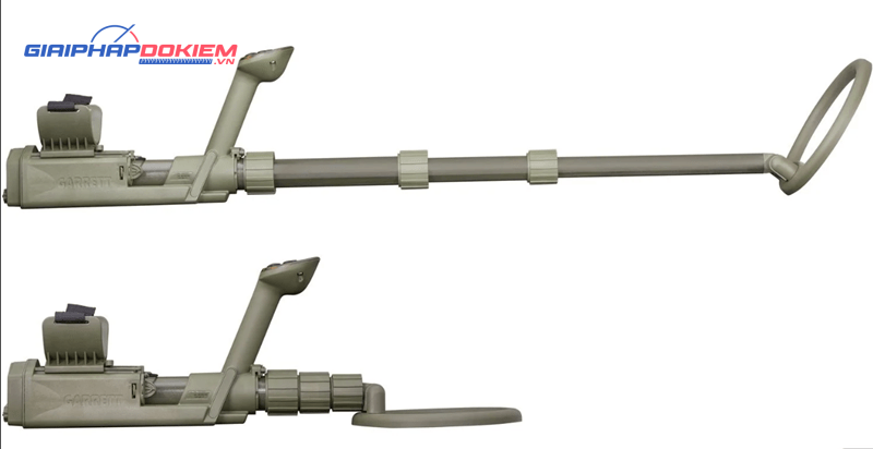 Máy dò kim loại Garrett RECON-PRO AML-1000 chống nước IP67 11 Máy có thiết kế với chiều dài linh hoạt