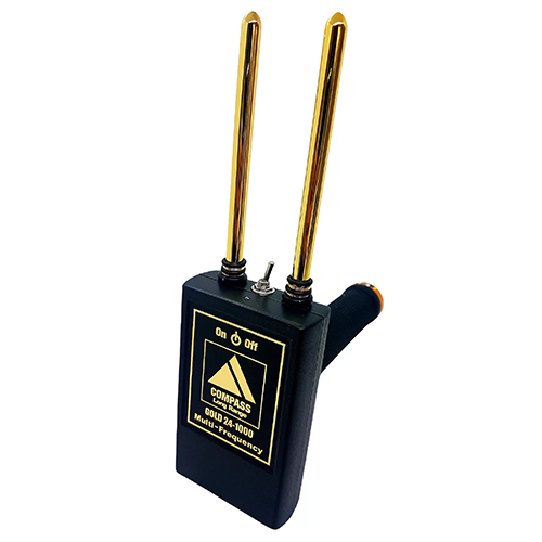 Máy dò kim loại tầm xa Compass Long Range Gold 24-1000 3 Máy dò kim loại tầm xa Compass Long Range Gold 24-1000 - Ảnh 2
