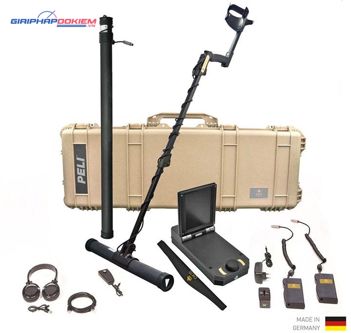 Máy dò kim loại 3D OKM eXp 4500 Professional độ sâu 25m 12 Máy dò kim loại thông minh 3D OKM eXp 4500 Professional