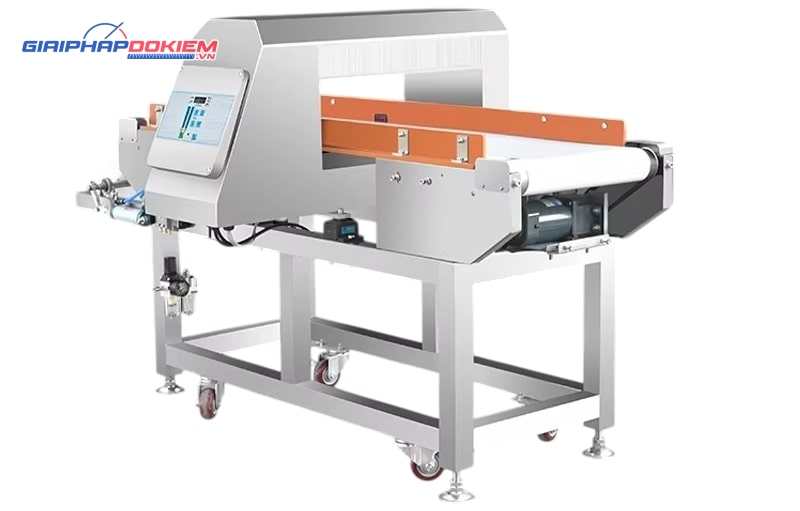 Máy dò kim loại trong thực phẩm dạng băng tải CQ806 4 Máy dò kim loại trong thực phẩm CQ806 dò nhanh, chính xác