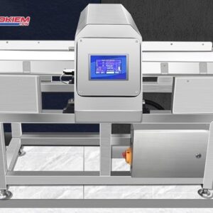 Máy dò kim loại trong thực phẩm CQ807 băng tải màn hình LCD cảm ứng