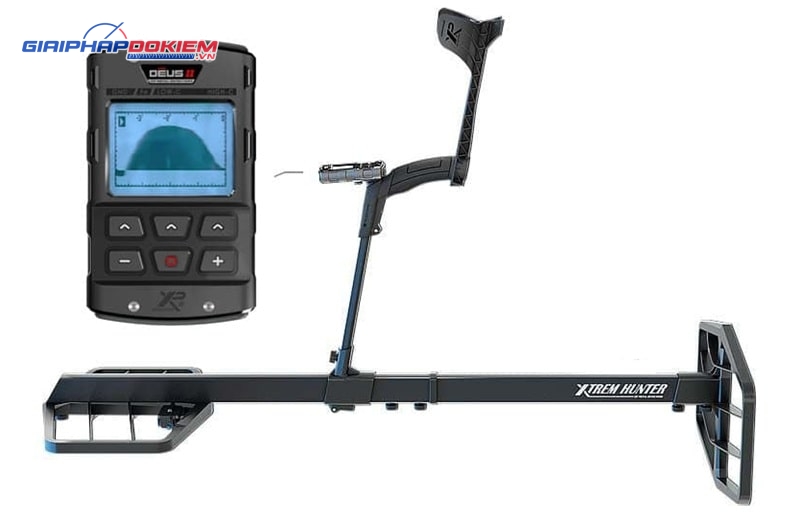 Máy dò kim loại XP Xtrem Hunter kèm đĩa dò FMF 11 inch 20 Máy dò kim loại XP Xtrem Hunter chống bụi, chống mưa