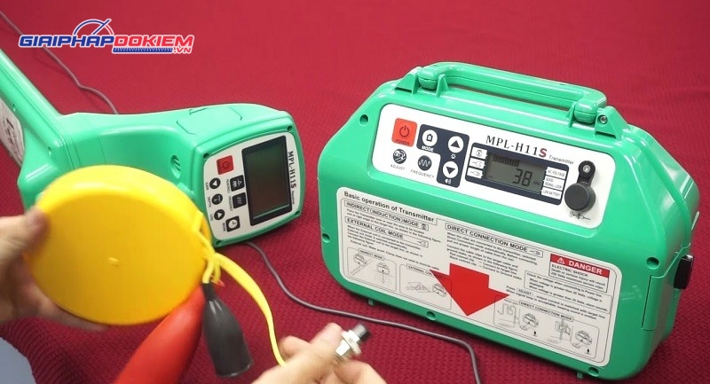 Máy dò vị trí đường ống kim loại và cáp điện, cáp quang Takachiho Sangyo MPL-H11S 7 Máy dò vị trí đường ống kim loại và cáp điện, cáp quang MPL-H11S là có xuất xứ Nhật Bản