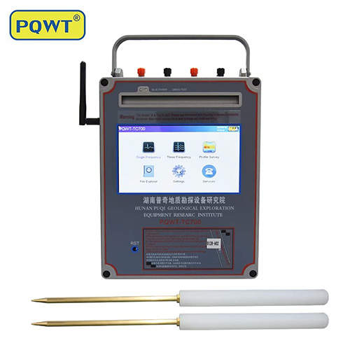 Máy dò nước ngầm đa chức năng PQWT-TC700 độ sâu đến 600m 3 Máy dò nước ngầm đa chức năng PQWT-TC700 độ sâu đến 600m