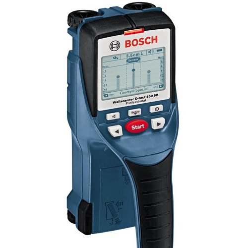 Máy dò ống nhựa, gỗ, kim loại, dây điện Bosch D-tech150 3 Máy dò ống nhựa, gỗ, kim loại, dây điện Bosch D-tech150