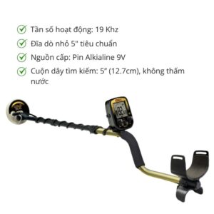 Máy dò quặng vàng cốm Fisher Gold Bug USA 7 may do quang vang com gold bug fisher usa my p1787 1782260590793