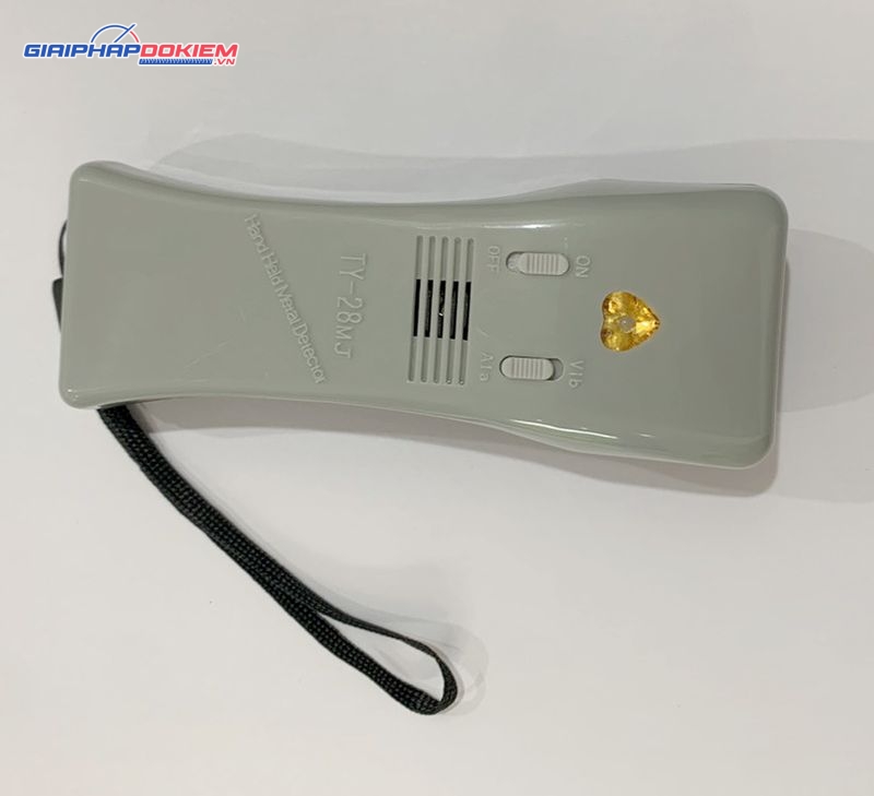 Máy dò sắt cầm tay TY-28MJ dùng cho quần áo, vải vóc 9 may do sat cam tay ty 28mj dung cho quan ao vai voc may do kim loai trong may mac ty 28mj 3 w20g