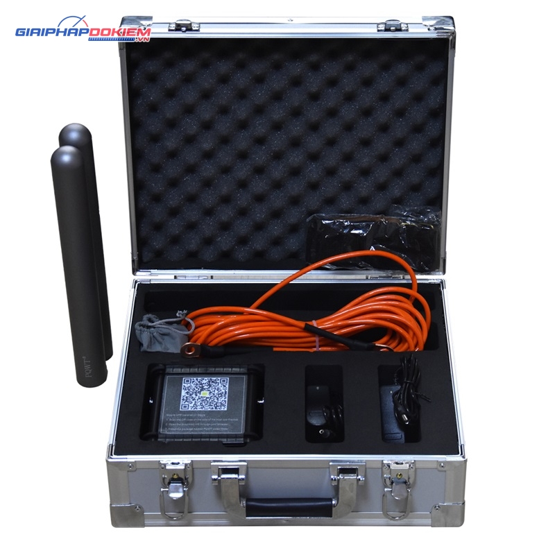 Máy dò nước ngầm PQWT-M400 độ sâu 400 mét kết nối điện thoại di động 6 Máy dò nước ngầm PQWT-M400 độ sâu 400 mét kết nối điện thoại di động